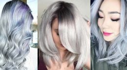 Gümüş Gri Saç Rengi